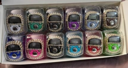 Crystal Digital Finger Tally Counter – Stylish & Functional